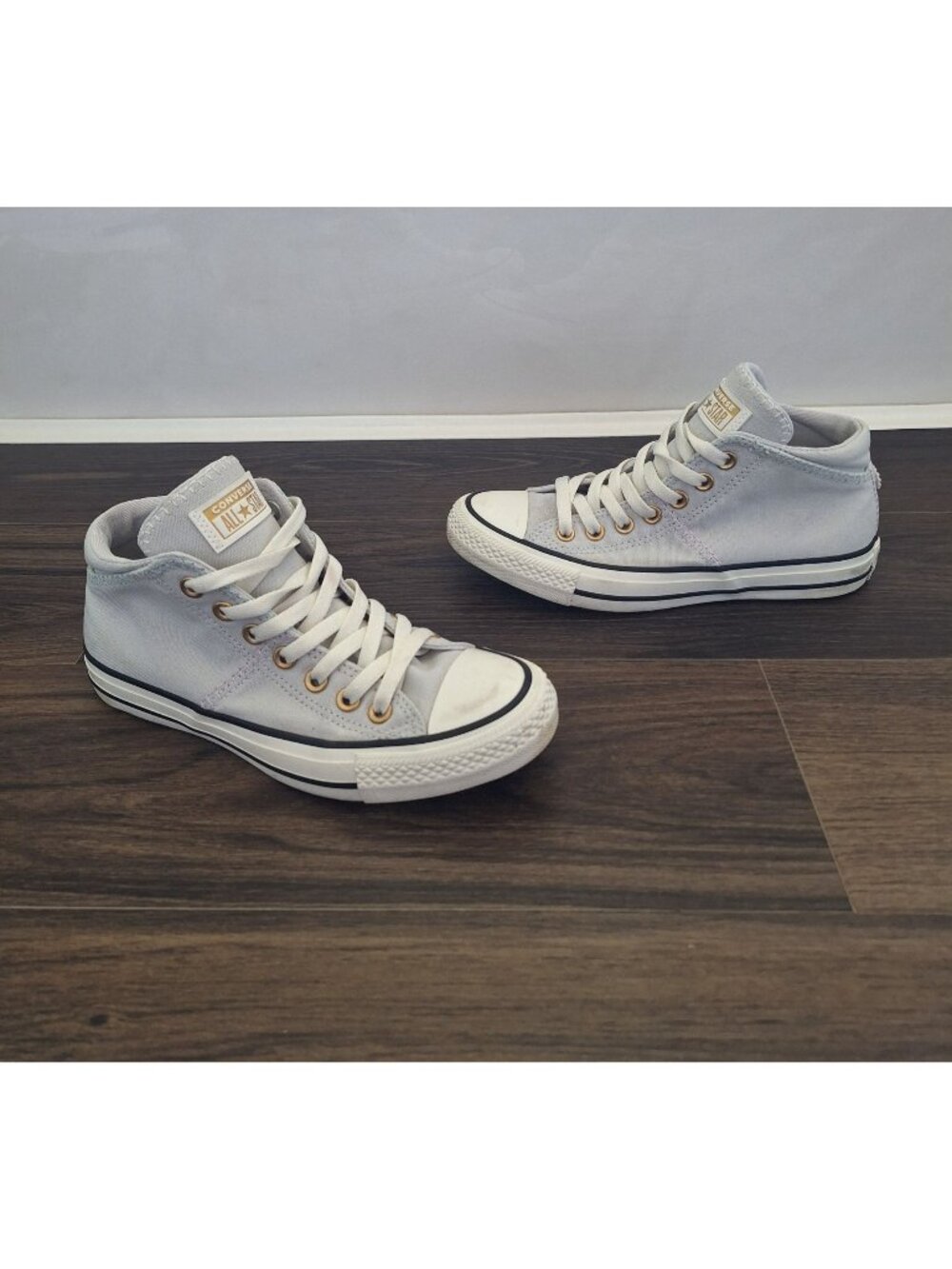 💙 Converse Chuck Taylor All Star Madison Mid Canvas Size 7 Sneakers Fossilized